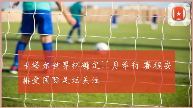 卡塔尔世界杯确定11月举行 赛程安排受国际足坛关注
